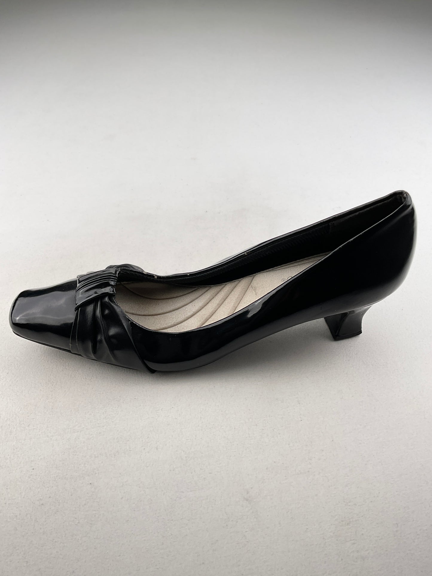 Zapatos Negro de Tacón Easy Street
