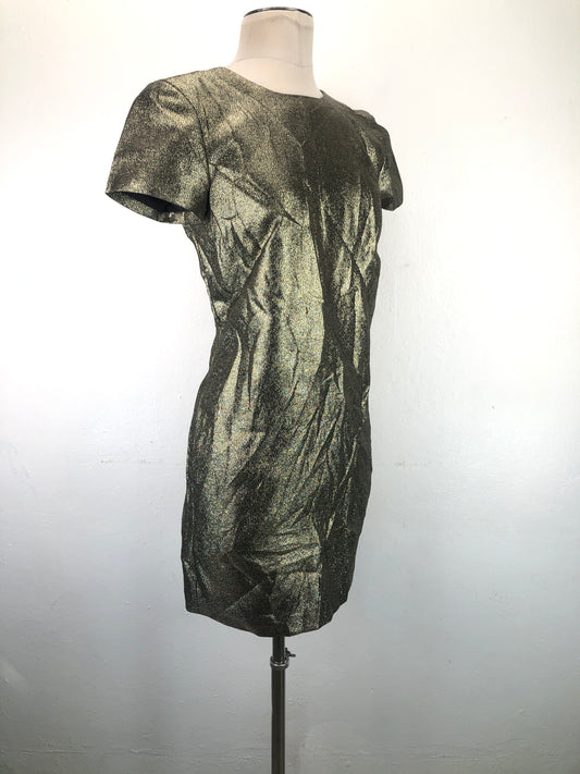 Vestido Dorado Madewell