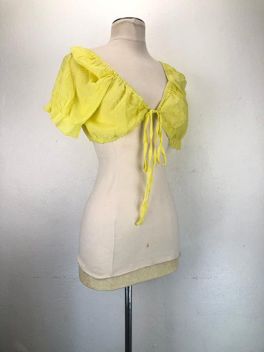 Blusa Amarillo Shein