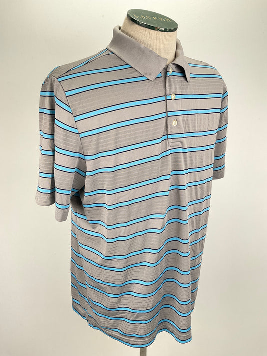 Camiseta Gris de Rayas Chaps