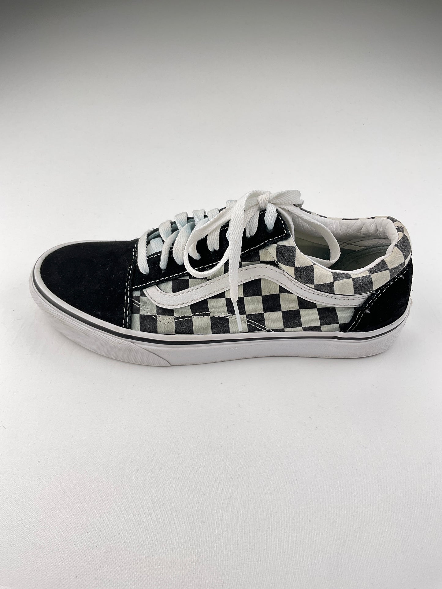 Tenis Negro de Cuadro Vans