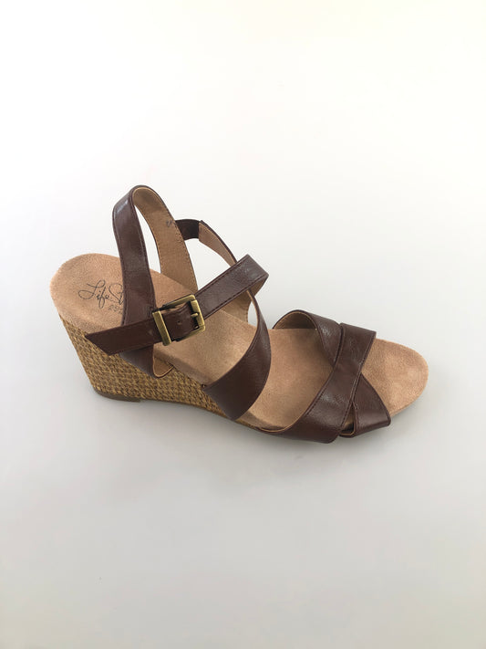 Zapatilla Marron de Plataforma Life Stride