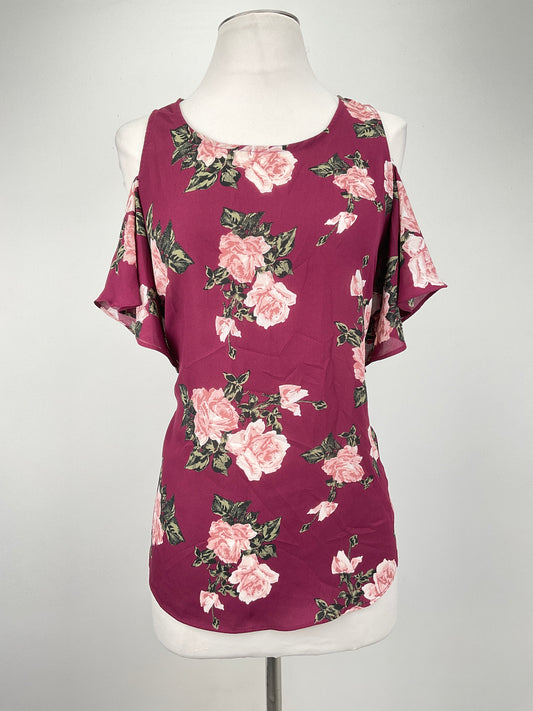 Blusa Rojo vino Floral A. Byer