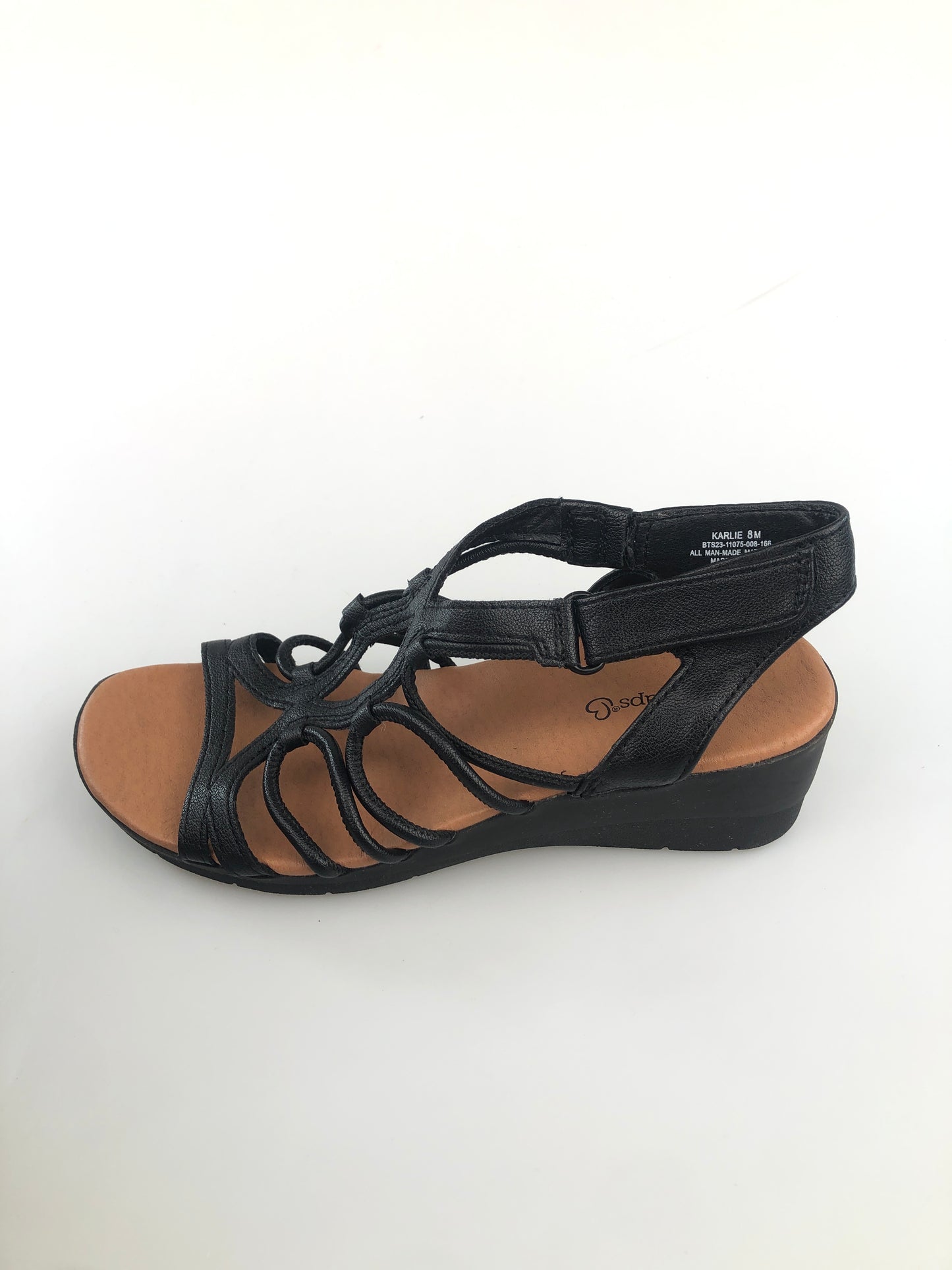 Zapatilla Negro Plataforma Baretraps
