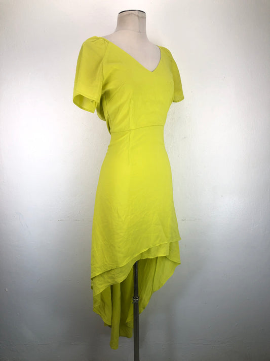 Vestido Verde limon Haddudyi