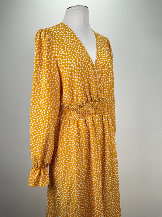 Vestido Amarillo Floral Variangis