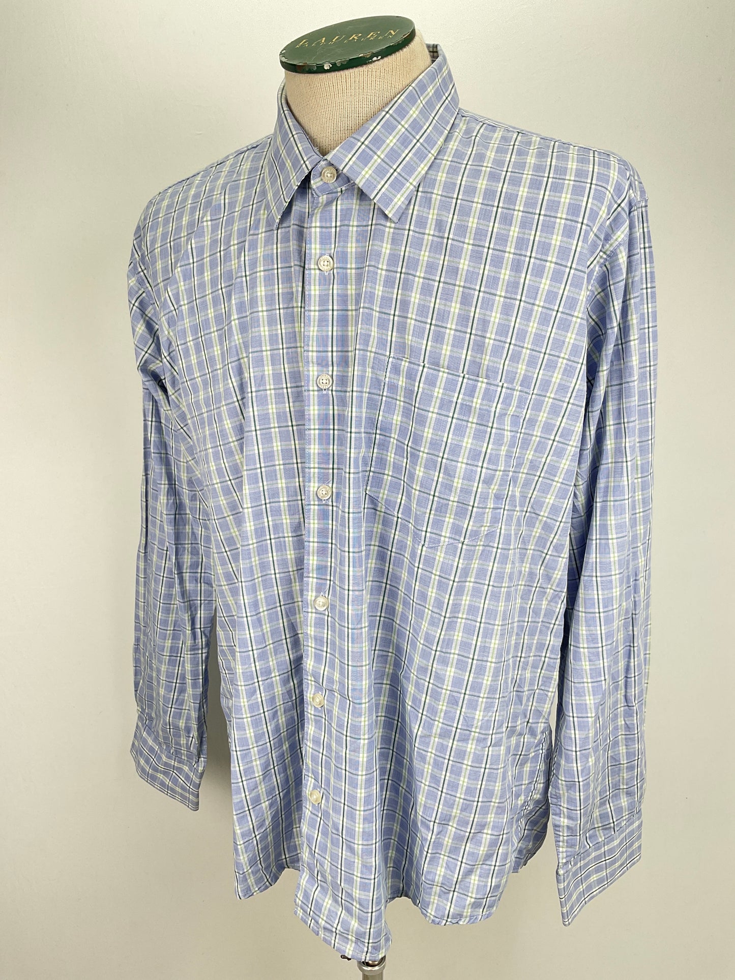 Camisa Morado de Cuadro Haggar