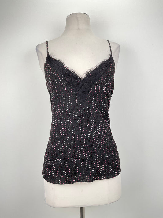 Blusa Negro de Lunares Socialite