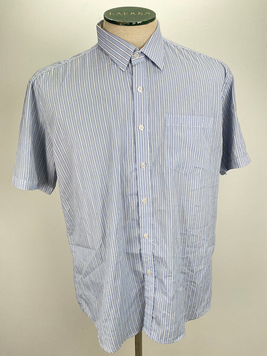 Camisa Azul claro de Rayas N. Romanar