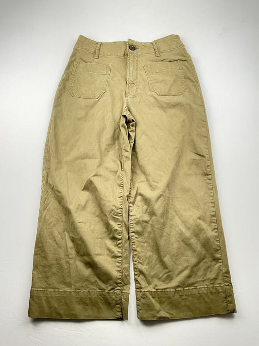 Pantalon Palazzo Verde militar Ana