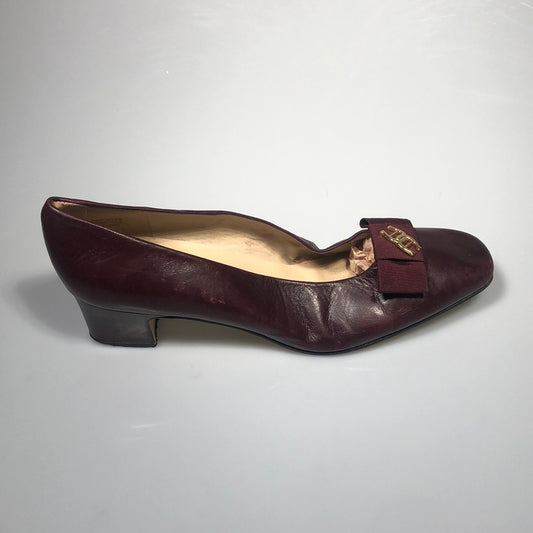 Zapato Rojo Vino Etienne Aigner