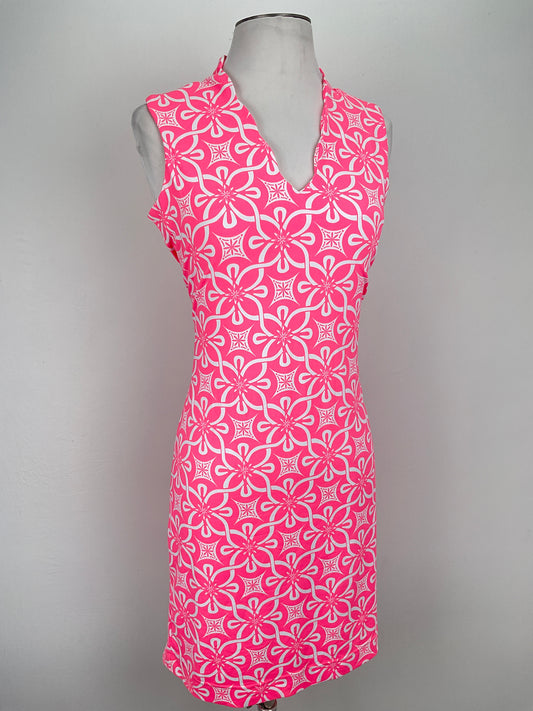 Vestido Rosado Floral Lulu