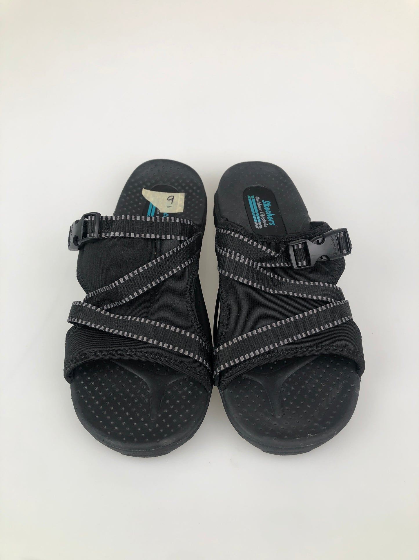 Sandalia Negro Skechers