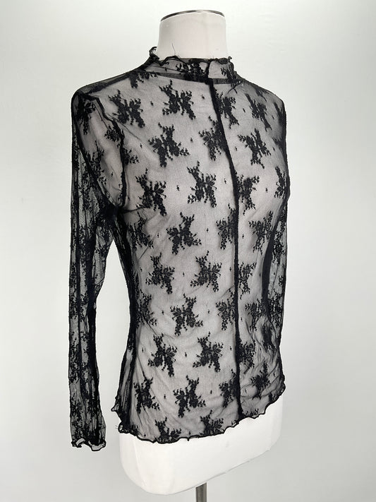 Baby Doll Negro Floral Variangis