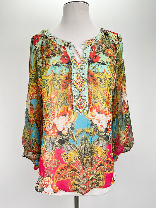 Blusa Multicolor Fig and Flower