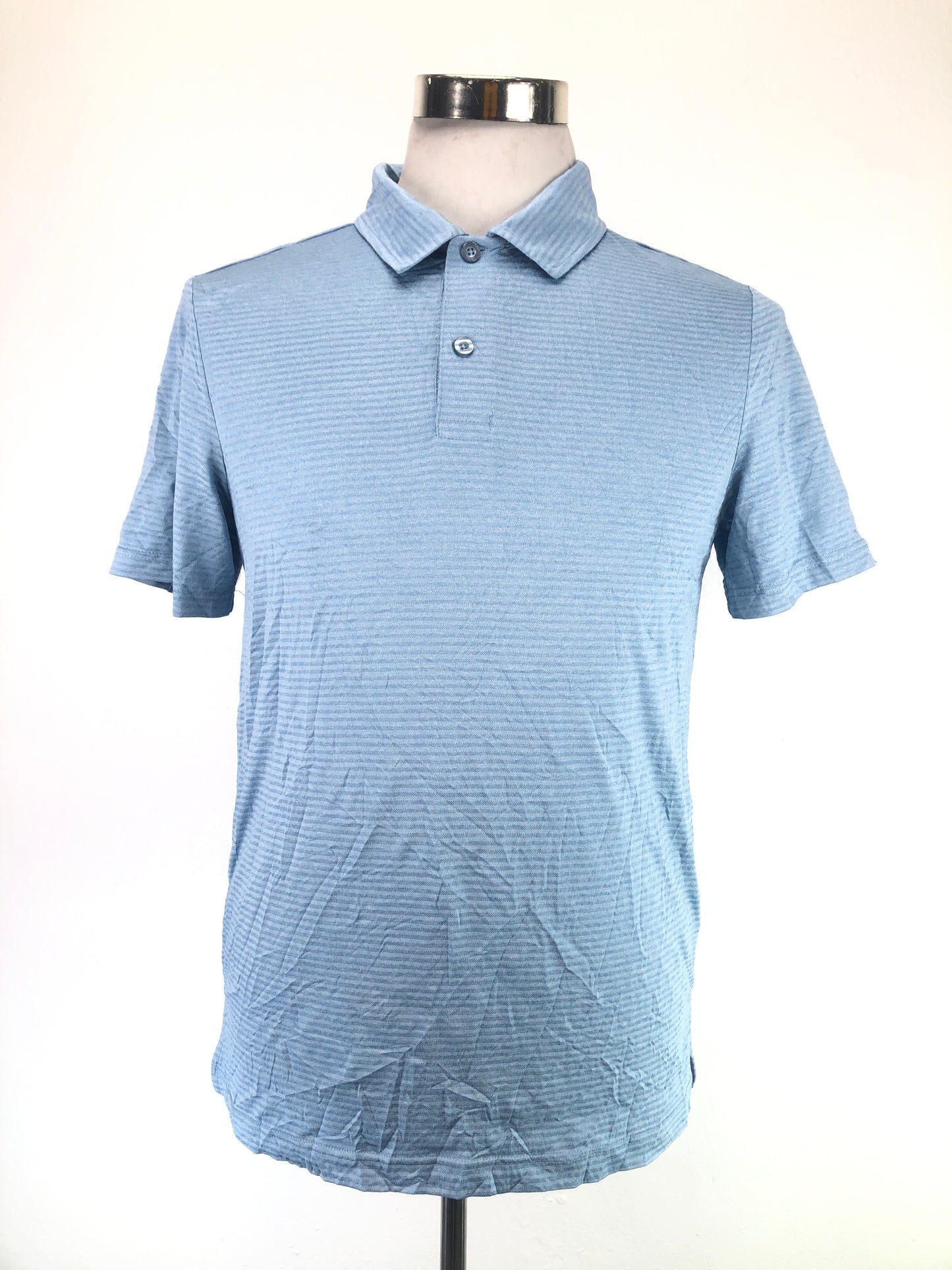 Camiseta Azul claro de Rayas Deportivo Cool