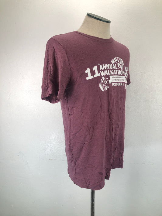 Camiseta Rojo vino Canvas