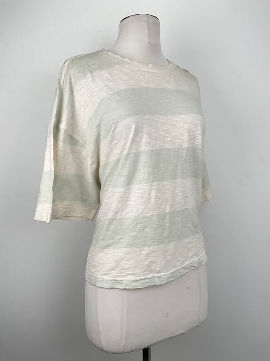 Camiseta Crema de Rayas Universal Thead