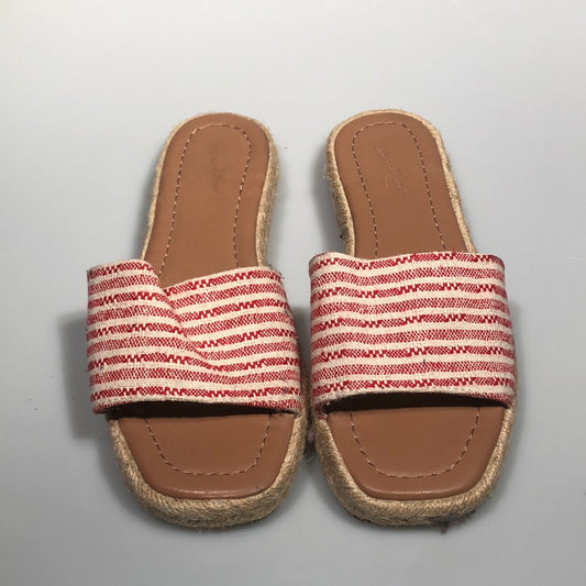 Sandalia Rojo Universal Thread