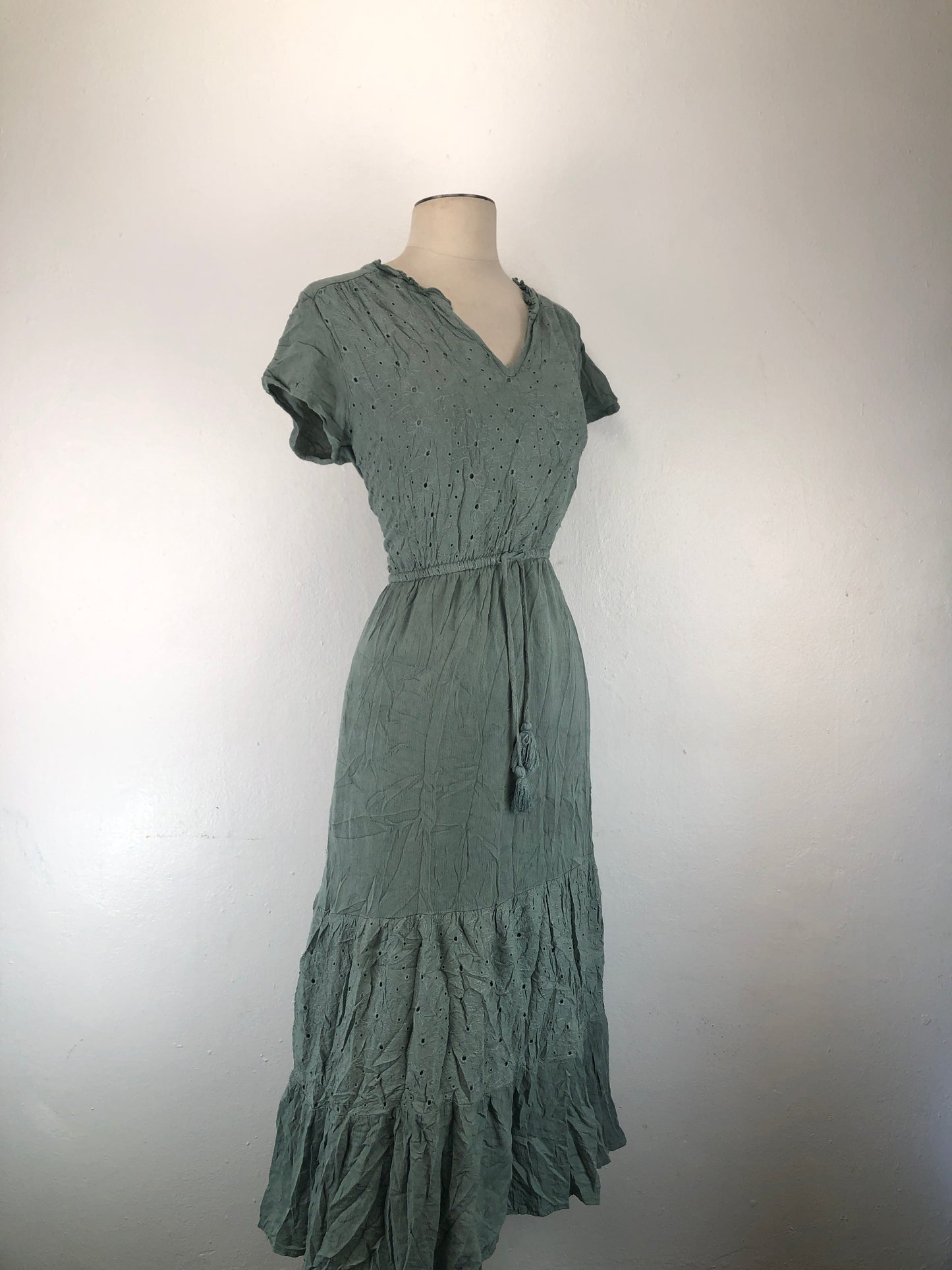 Vestido Verde Floral Sonoma