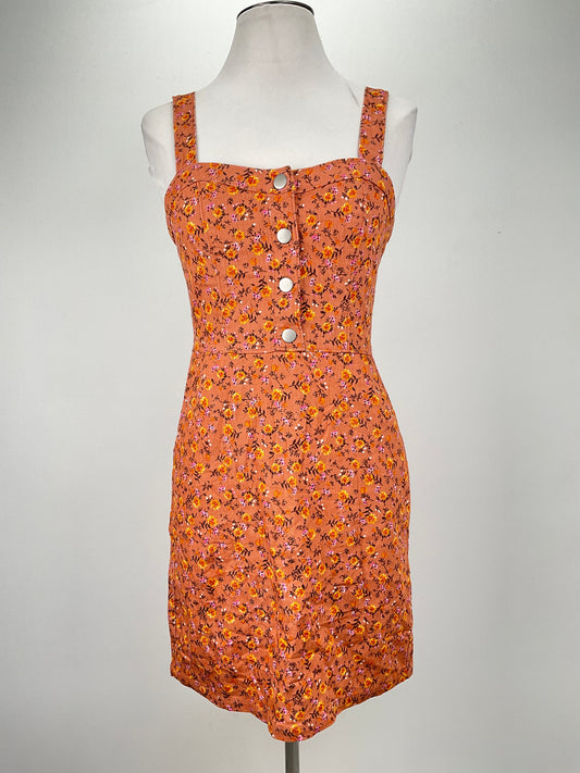 Jumper Naranja Floral No Boundaries