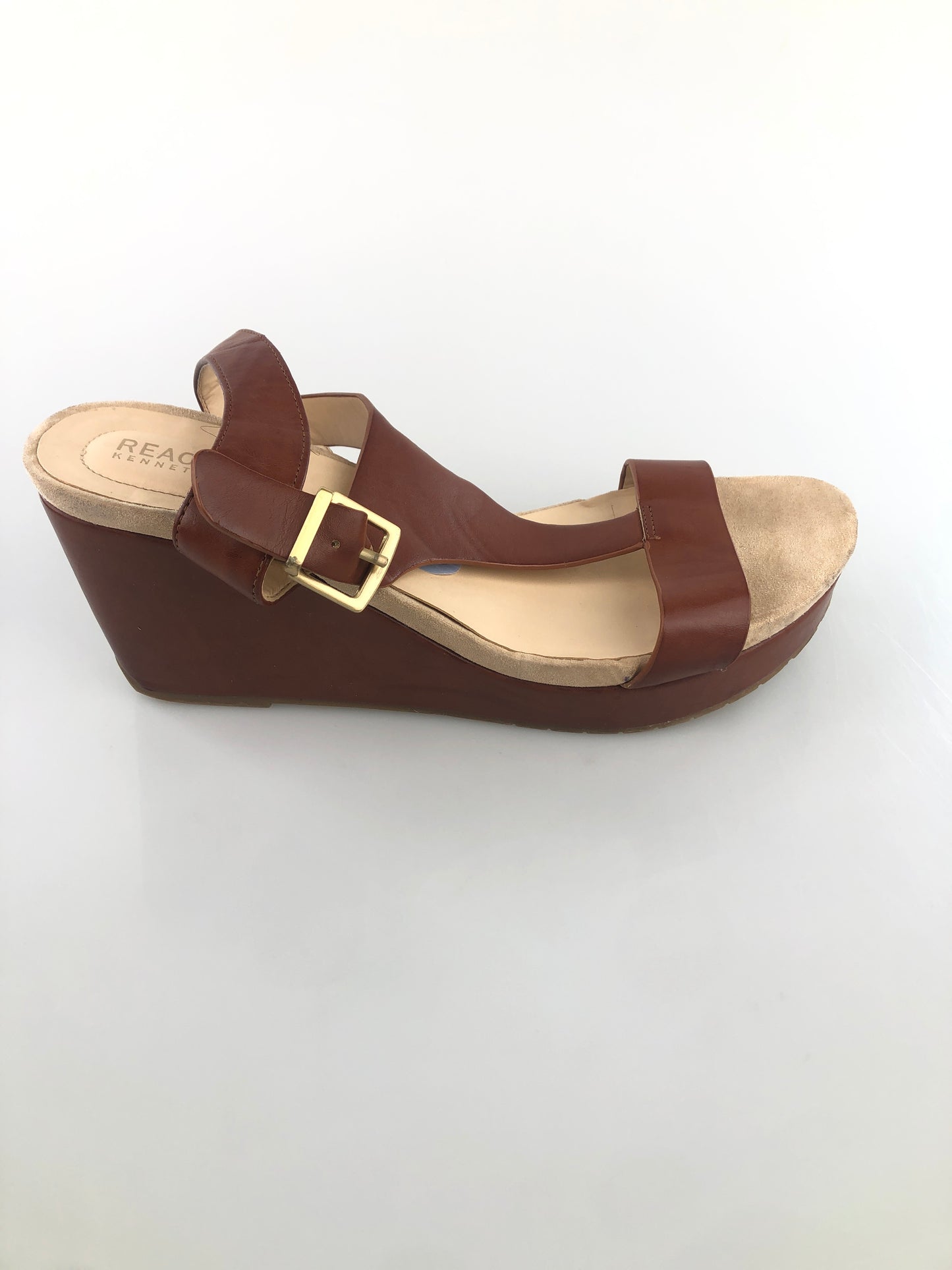 Zapatilla Marron de Plataforma Reaction