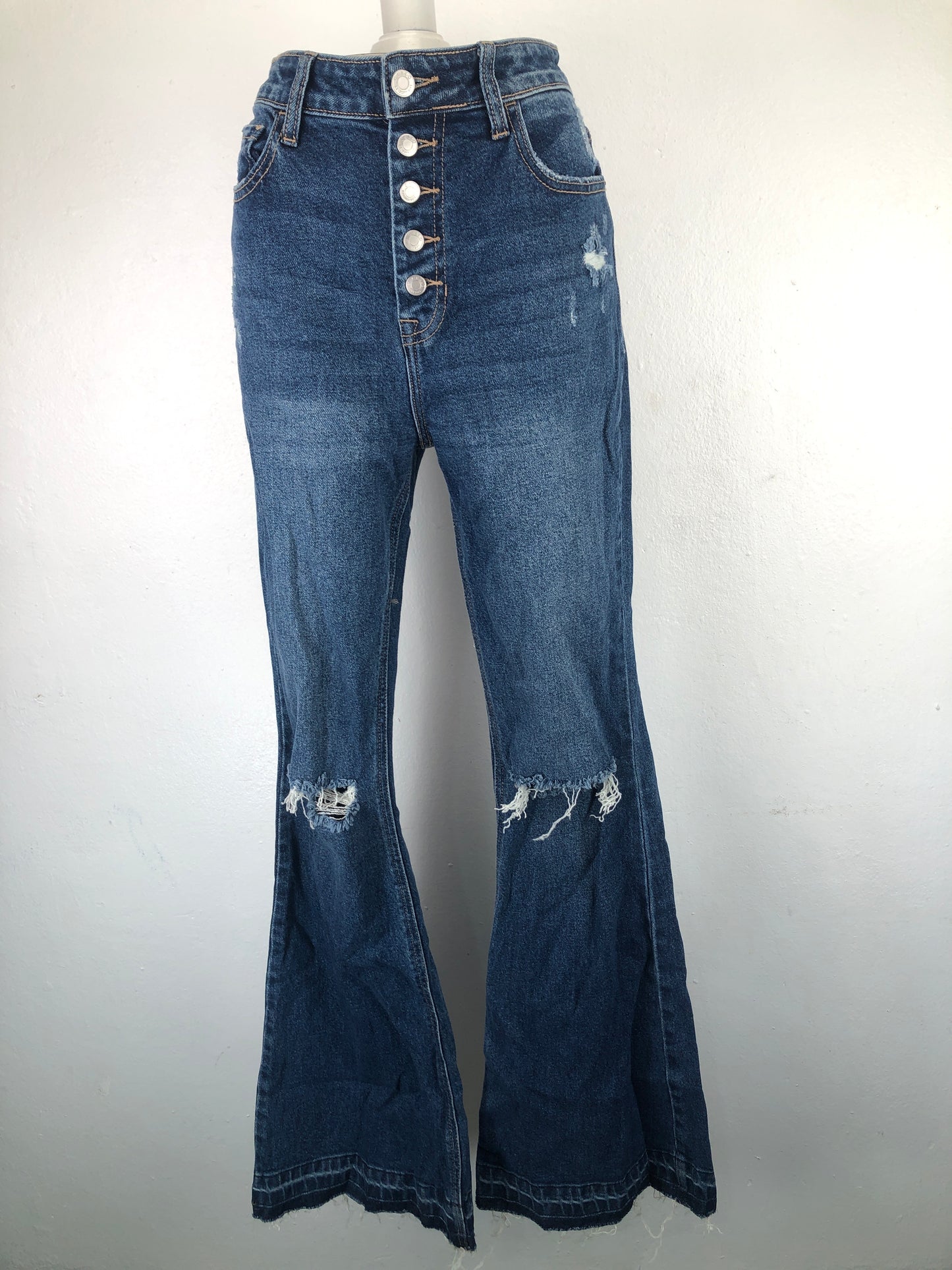 Pantalon Azul Mom Jeans Cello