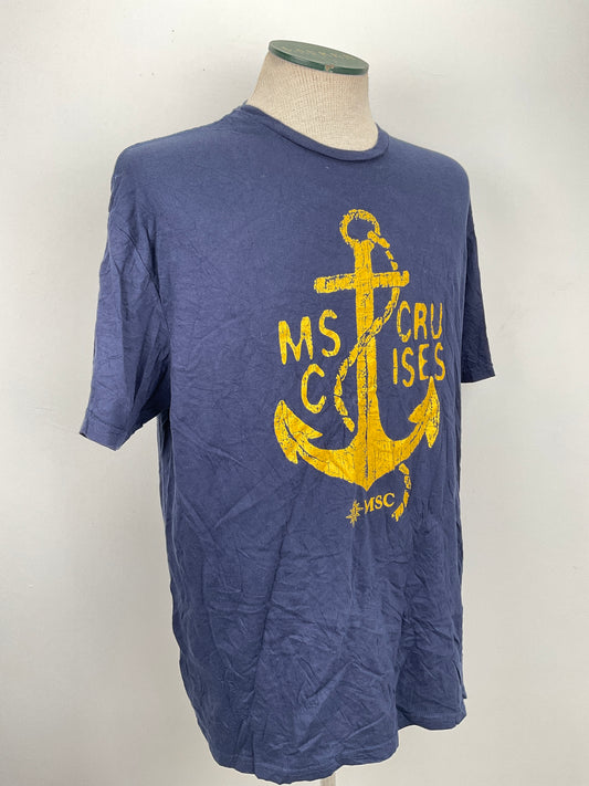 Camiseta Azul Marino msc