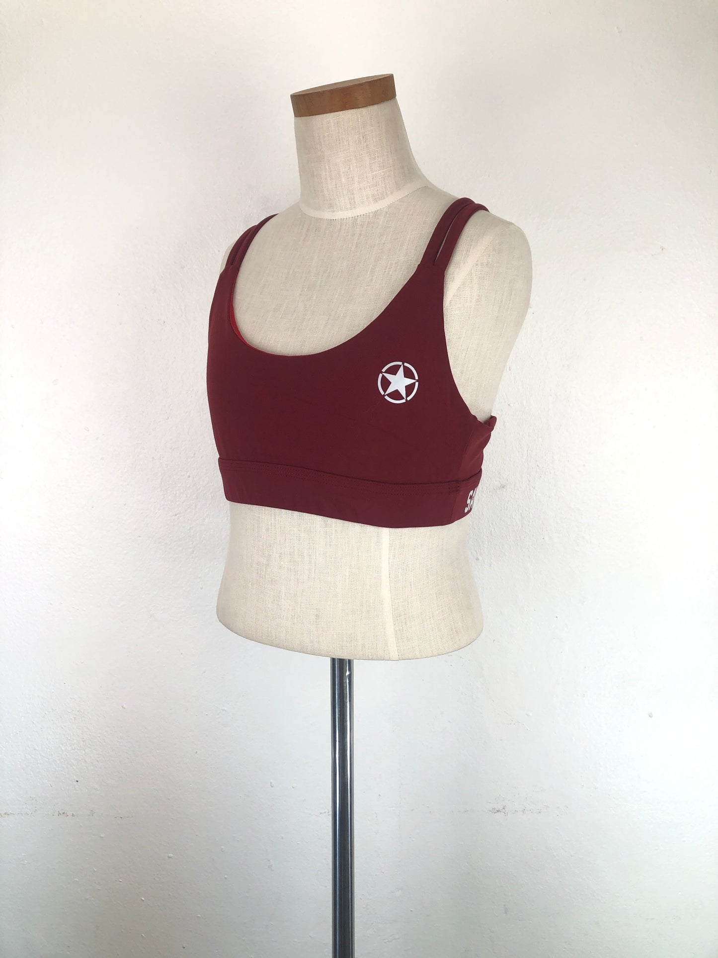 Blusita Rojo vino Deportivo Savage