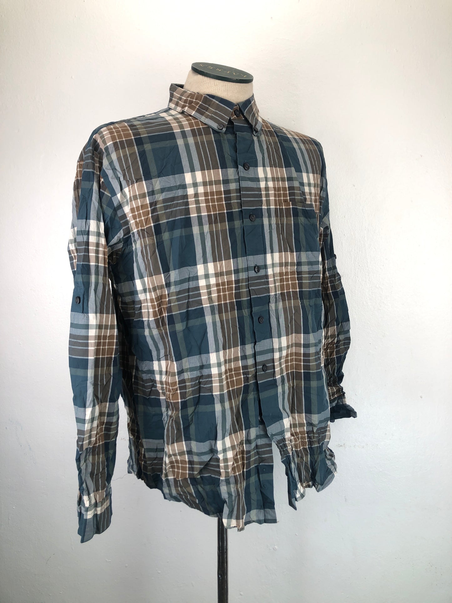 Camisa Multicolor De cuadro Van Heusen