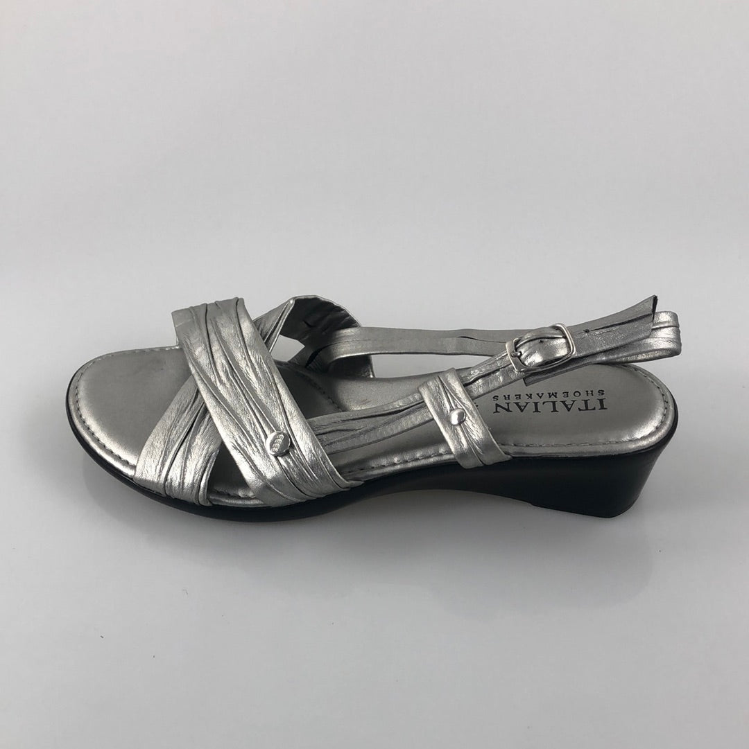 Sandalia Gris Italian Shoemakers