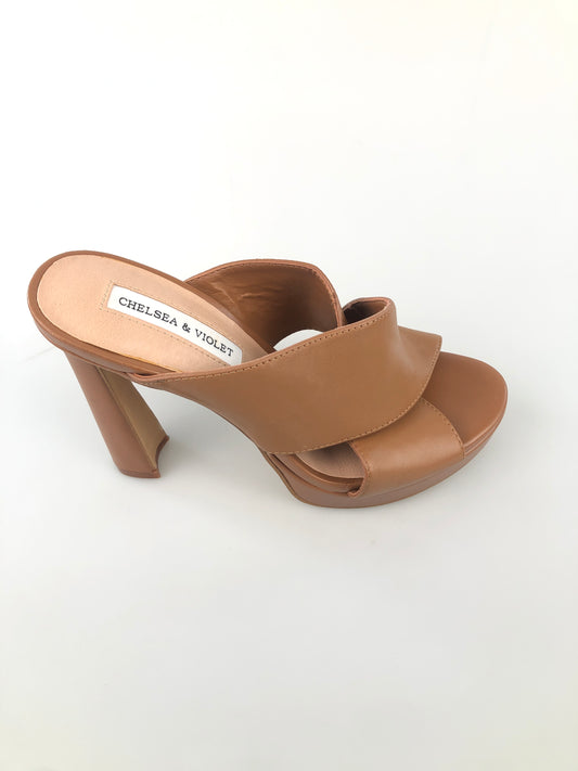 Zapatilla Crema De Tacon Chelsea Violet