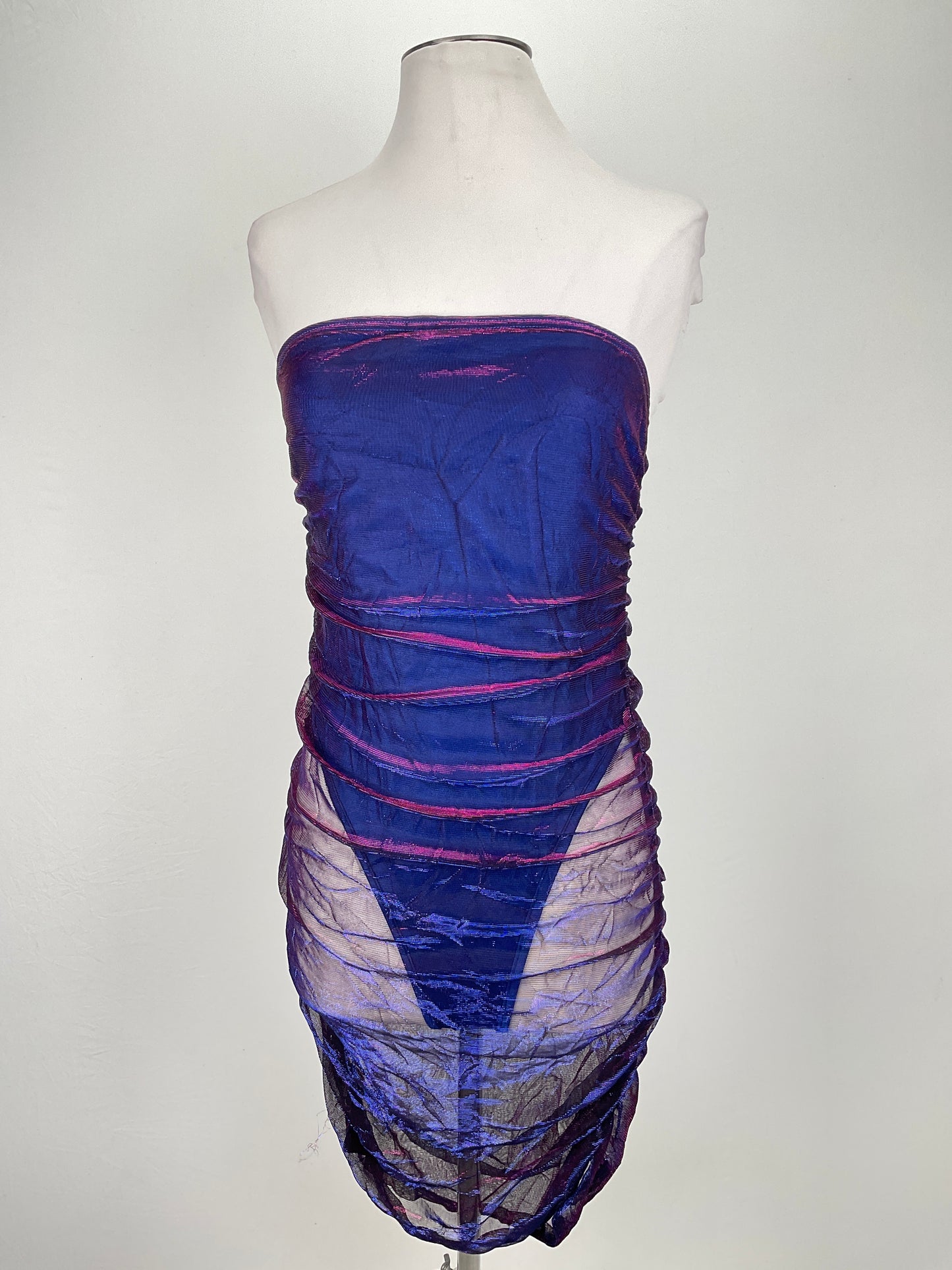 Vestido Playero Azul Shein