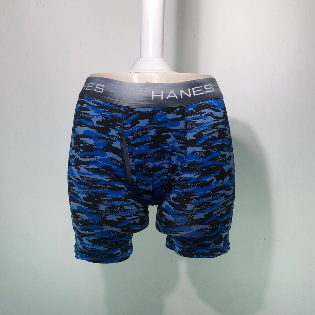 Boxer Azul Hanes