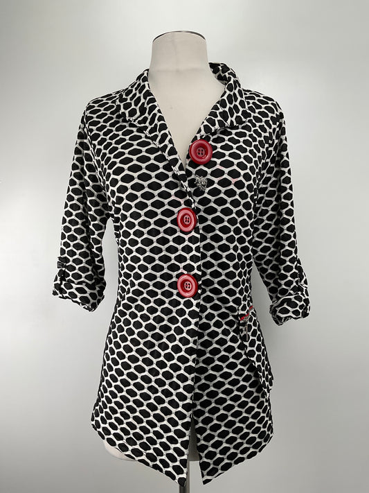 Chaqueta Negro de Lunares Pretty Woman