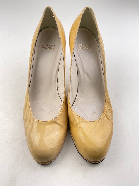 Zapatos Crema de Tacón Stuart Weitzman