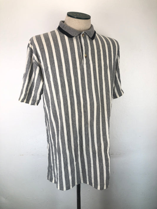 Camiseta Gris de Rayas Puritan