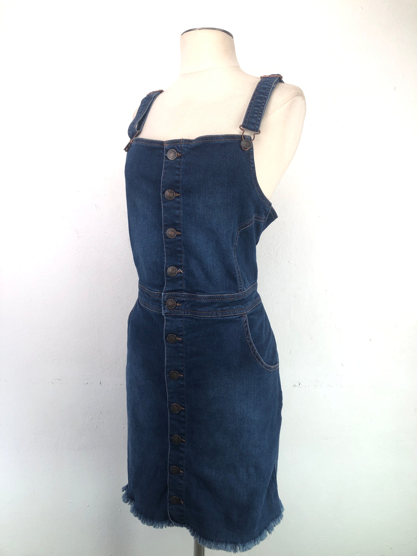 Vestido Jeans Azul Basic Denim