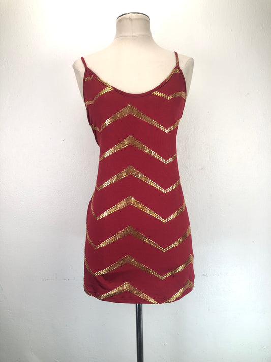 Blusa Rojo vino Shein