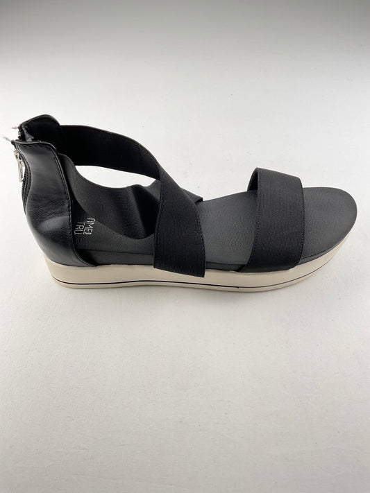 Zapatilla Negro Time and Tru