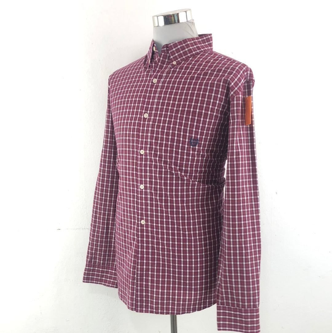 Camisa Morado de Cuadros Chaps