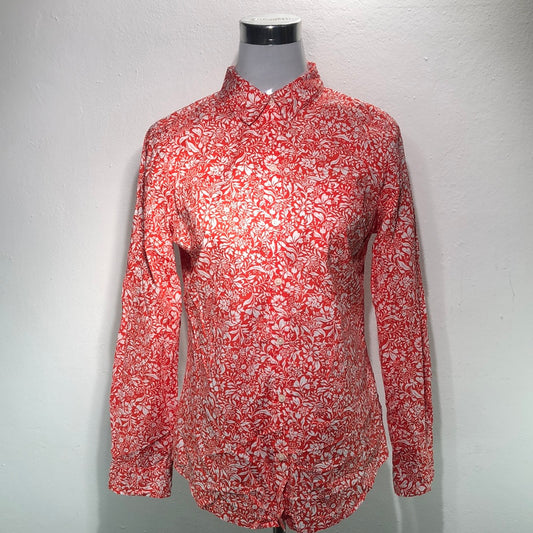 Camisa Rojo de Flores Old Navy