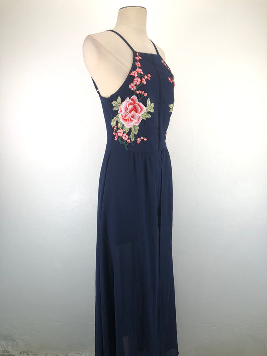 Enterizo Azul marino de Flores Premier Amour