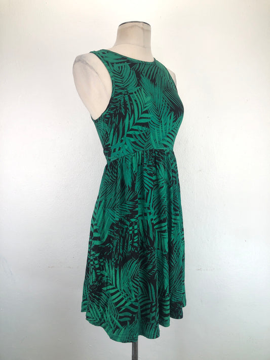 Vestido Verde Floral Himone