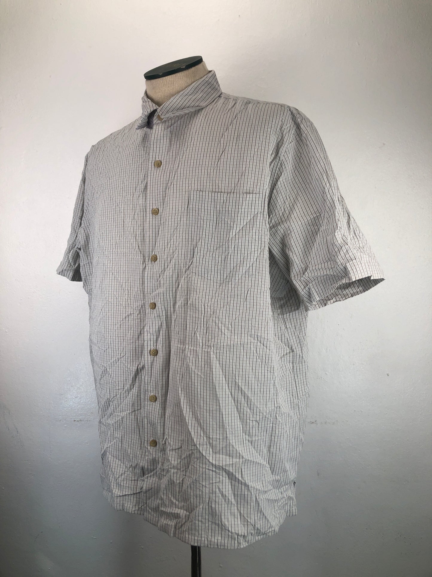 Camisa Gris De Rayas Croft Barrow