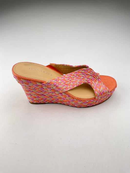 Zapatilla Naranja Plataforma Marc Fisher