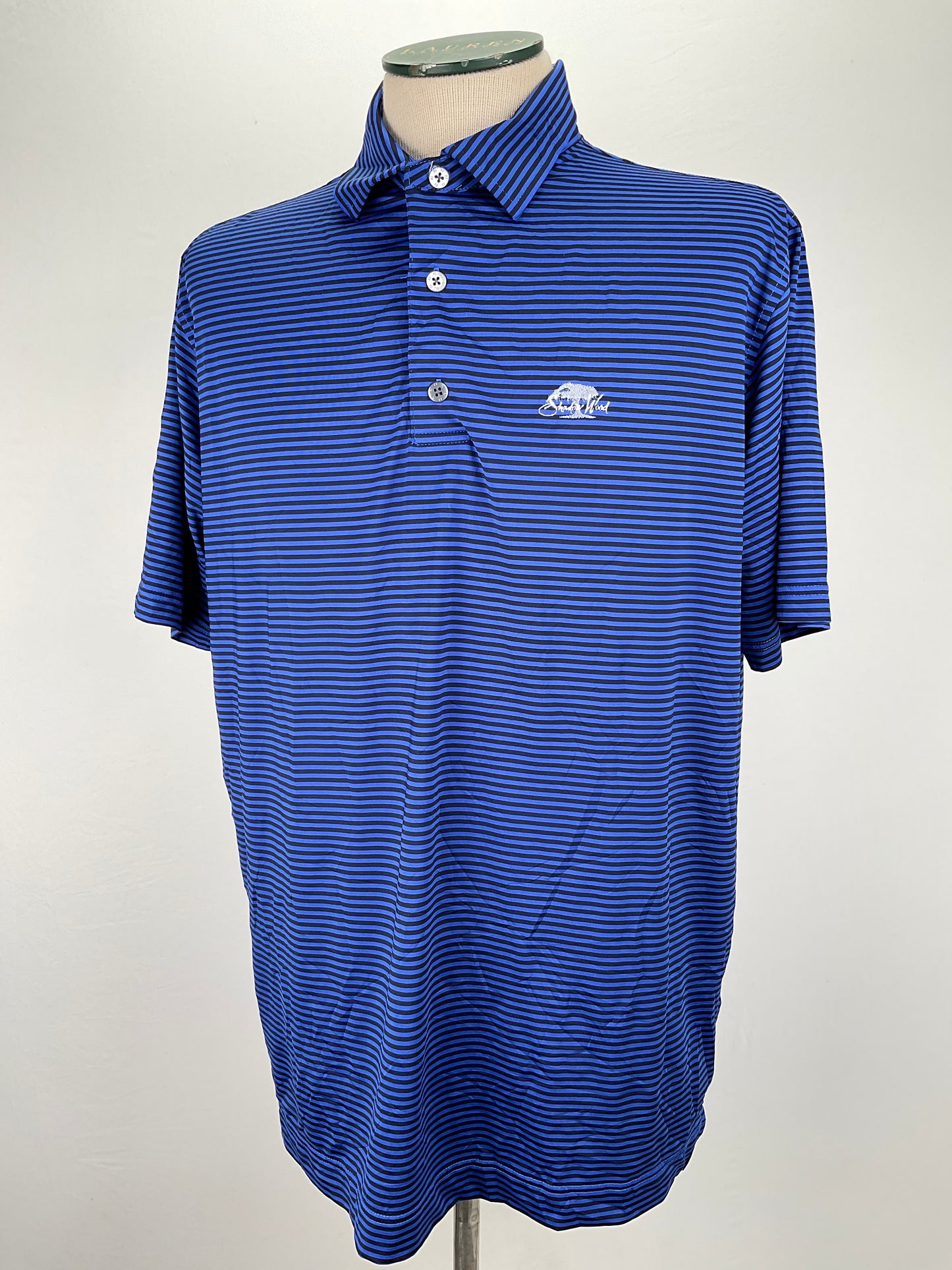 Camiseta Azul de Rayas Deportivo FJ