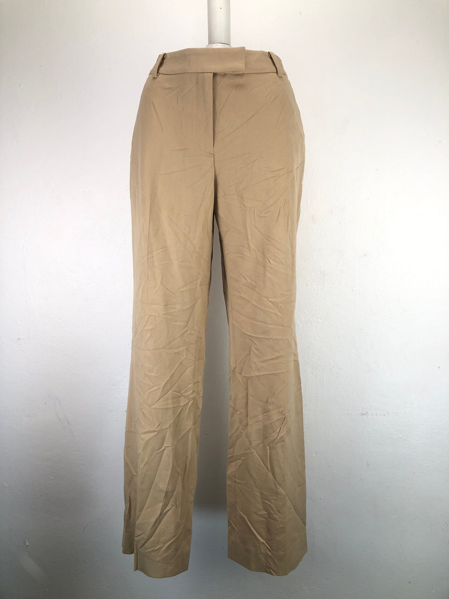 Pantalon Crema De Vestir Brooks Brothers