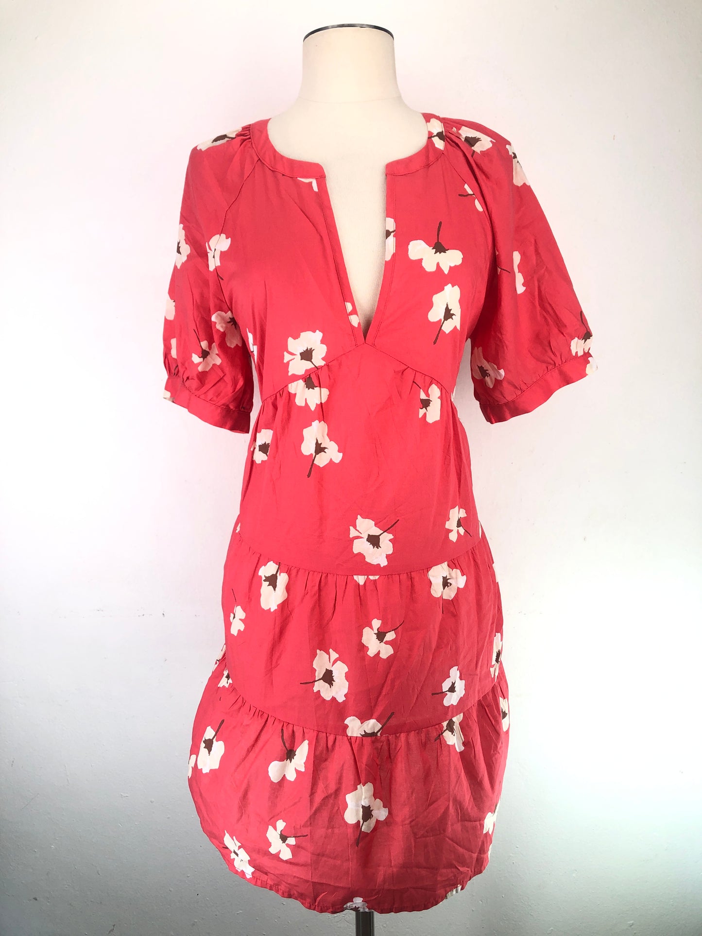Vestido Rosado de Floral Universal Thread