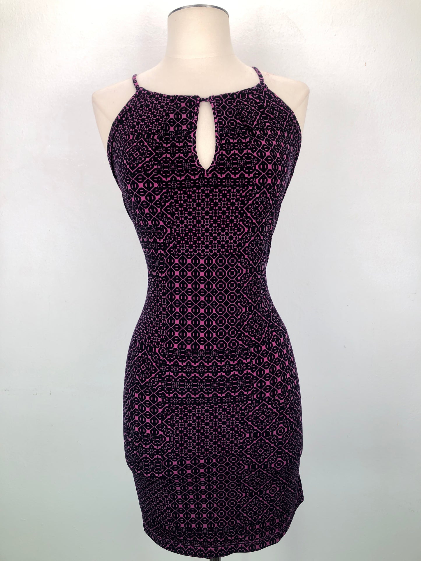 Vestido Morado Banana Republic
